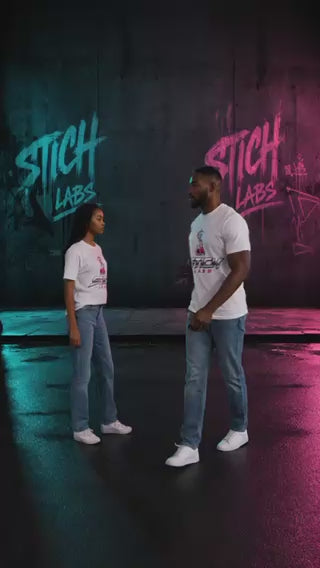 Stich labs logo shirt